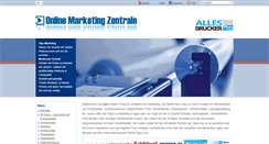Desktop Screenshot of marketing-zentrale.de
